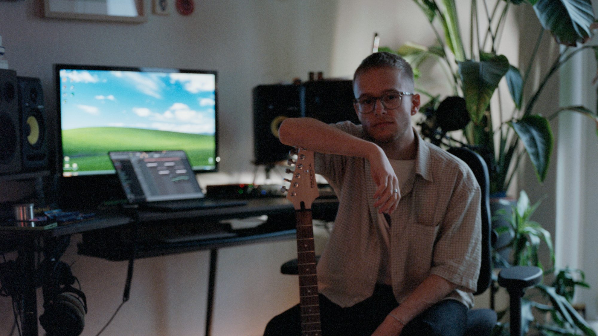Nick Reiß in his studio